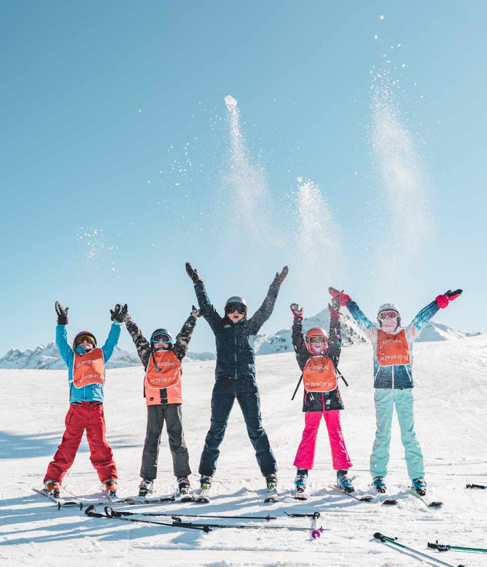 Group of skiers