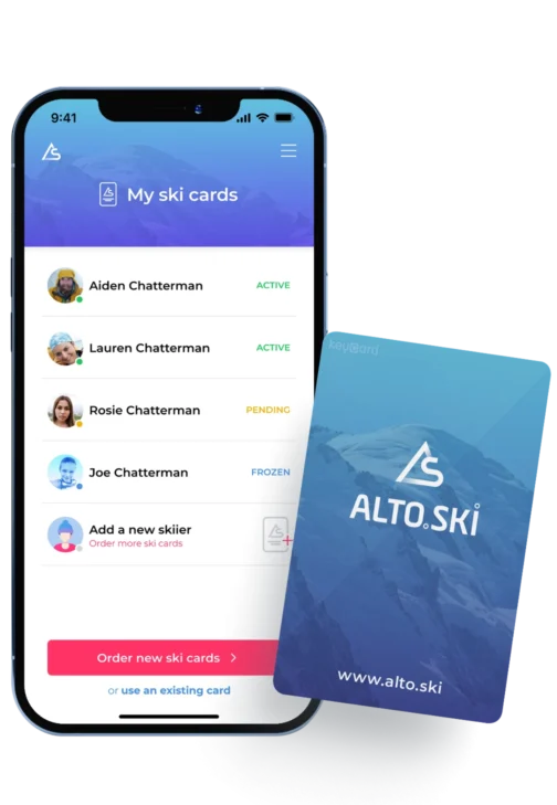 Alto.Ski skipass app