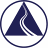 Berkshire East Mountain Resort emblem: navy triangular mountain with a white winding ski trail inside a navy circle